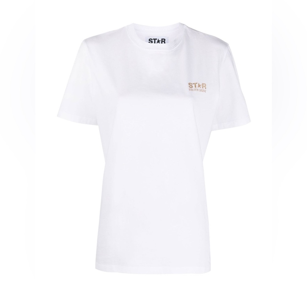 Golden Goose logo print cotton t-shirt